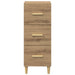 Bufet stejar artizanal 34.5 x 34 x 90 cm Lemn compozit - WALTI WALTI