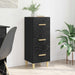 Bufet cu sertar Stejar negru 34.5 x 34 x 90 cm Lemn compozit - WALTI WALTI