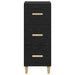 Bufet cu sertar Stejar negru 34.5 x 34 x 90 cm Lemn compozit - WALTI WALTI