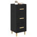 Bufet cu sertar Stejar negru 34.5 x 34 x 90 cm Lemn compozit - WALTI WALTI