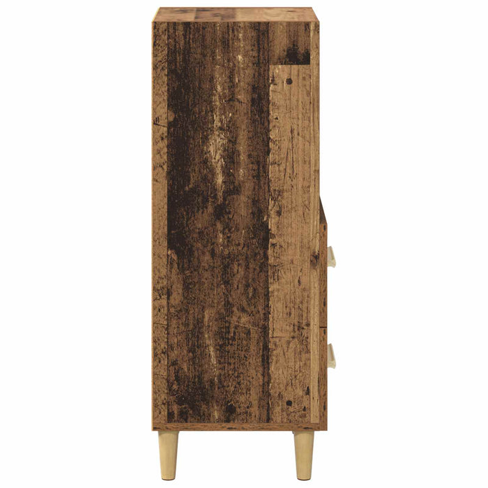Bufet cu sertar Lemn vechi 34 x 34.5 x 90 cm Lemn compozit - WALTI WALTI