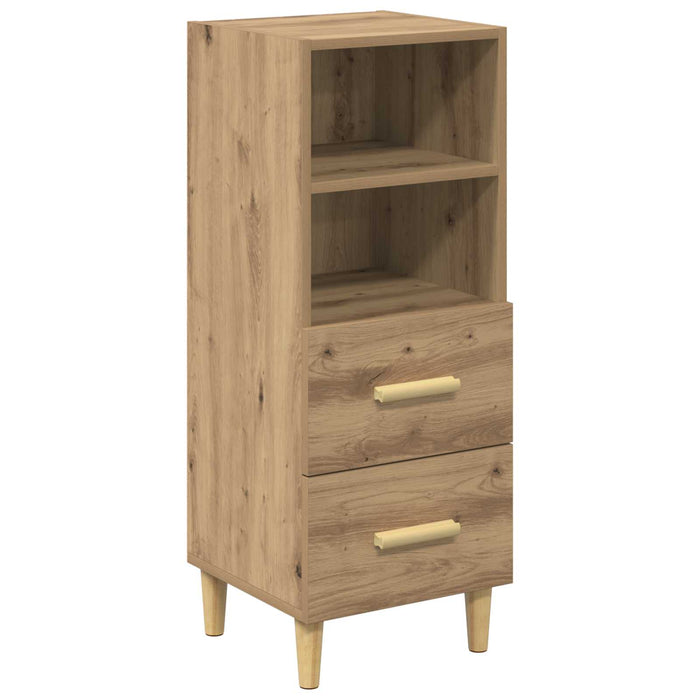 Bufet stejar artizanal 34 x 34.5 x 90 cm Lemn compozit - WALTI WALTI