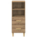 Bufet stejar artizanal 34 x 34.5 x 90 cm Lemn compozit - WALTI WALTI