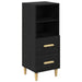 Bufet cu sertar Stejar negru 34 x 34.5 x 90 cm Lemn compozit - WALTI WALTI