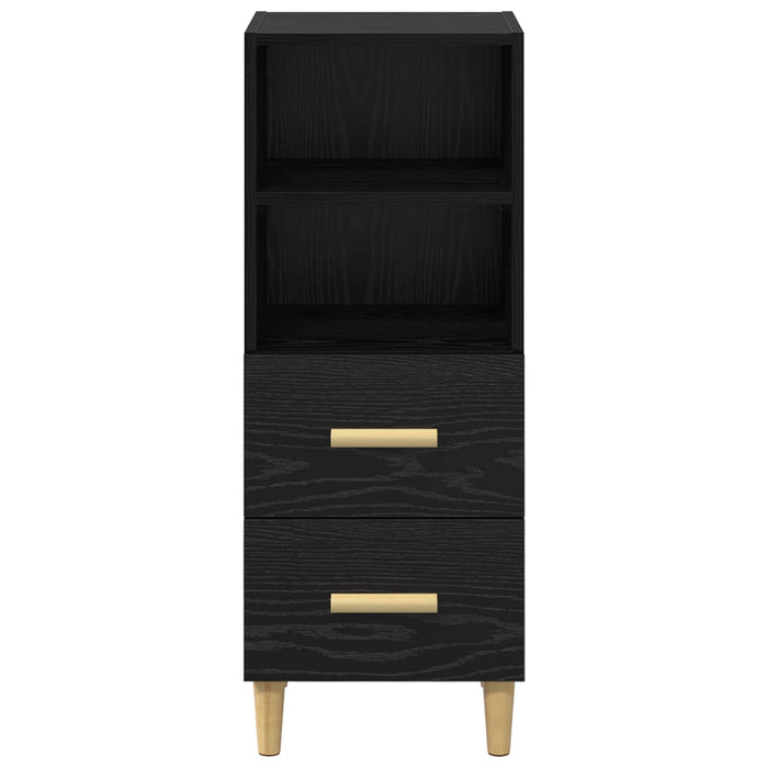 Bufet cu sertar Stejar negru 34 x 34.5 x 90 cm Lemn compozit - WALTI WALTI