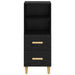 Bufet cu sertar Stejar negru 34 x 34.5 x 90 cm Lemn compozit - WALTI WALTI