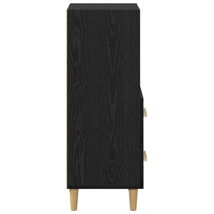 Bufet cu sertar Stejar negru 34 x 34.5 x 90 cm Lemn compozit - WALTI WALTI