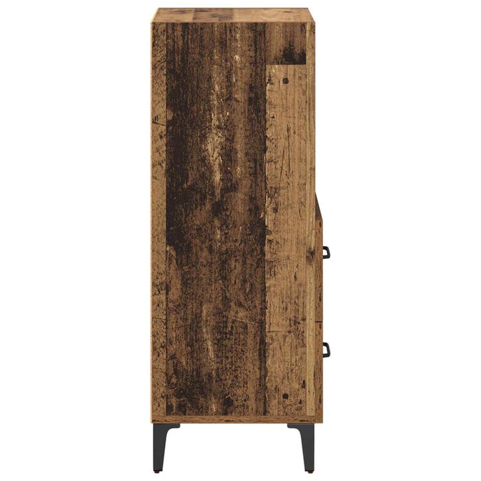 Bufet cu sertar Lemn vechi 34 x 34.5 x 90 cm Lemn compozit - WALTI WALTI