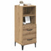 Bufet stejar artizanal 34 x 34.5 x 90 cm Lemn compozit - WALTI WALTI