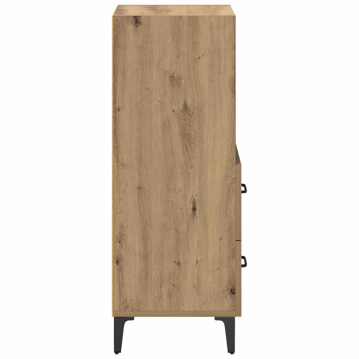 Bufet stejar artizanal 34 x 34.5 x 90 cm Lemn compozit - WALTI WALTI