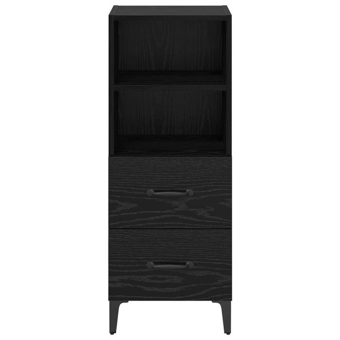 Bufet cu sertar Stejar negru 34 x 34.5 x 90 cm Lemn compozit - WALTI WALTI