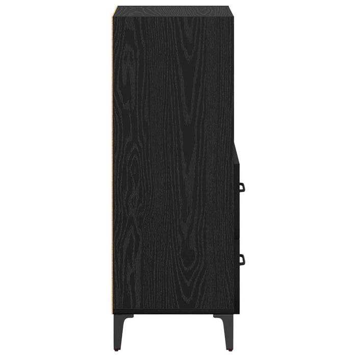 Bufet cu sertar Stejar negru 34 x 34.5 x 90 cm Lemn compozit - WALTI WALTI