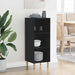Bufet Stejar Negru 34,5 x 32,5 x 90 cm Lemn compozit - WALTI WALTI