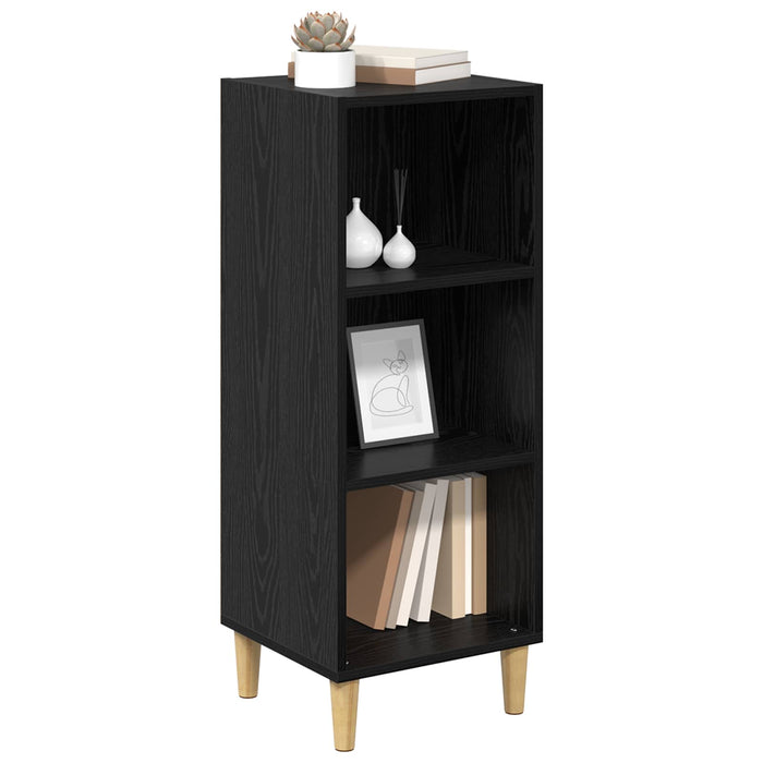 Bufet Stejar Negru 34,5 x 32,5 x 90 cm Lemn compozit - WALTI WALTI