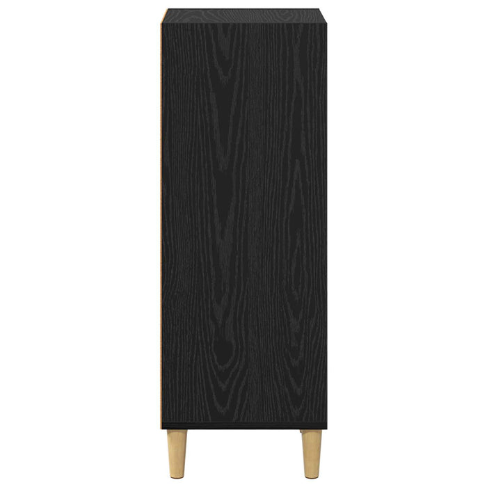Bufet Stejar Negru 34,5 x 32,5 x 90 cm Lemn compozit - WALTI WALTI