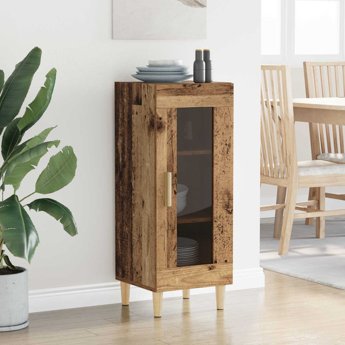 Bufet Lemn vechi 34.5 x 32.5 x 90 cm Lemn compozit - WALTI WALTI