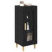 Bufet Stejar Negru 34.5 x 32.5 x 90 cm Lemn compozit - WALTI WALTI