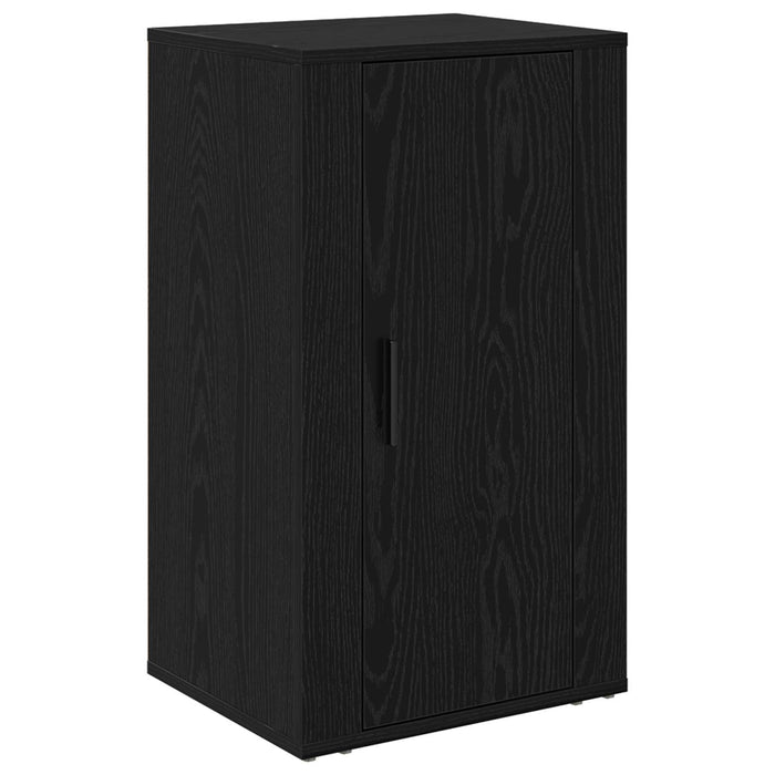 Bufet Stejar Negru 40 x 33 x 70 cm Lemn compozit - WALTI WALTI