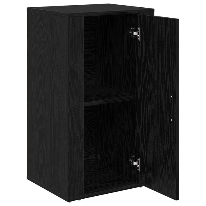 Bufet Stejar Negru 40 x 33 x 70 cm Lemn compozit - WALTI WALTI