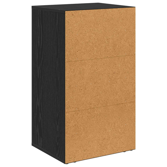 Bufet Stejar Negru 40 x 33 x 70 cm Lemn compozit - WALTI WALTI