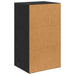 Bufet Stejar Negru 40 x 33 x 70 cm Lemn compozit - WALTI WALTI