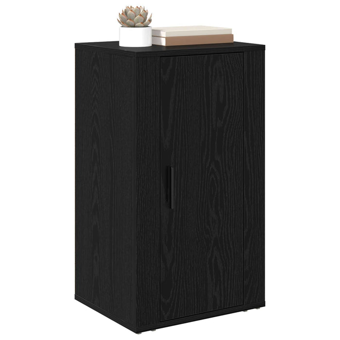 Bufet Stejar Negru 40 x 33 x 70 cm Lemn compozit - WALTI WALTI
