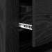 Bufet cu sertar Stejar Negru 40 x 33 x 70 cm Lemn compozit - WALTI WALTI