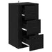 Bufet cu sertar Stejar Negru 40 x 33 x 70 cm Lemn compozit - WALTI WALTI