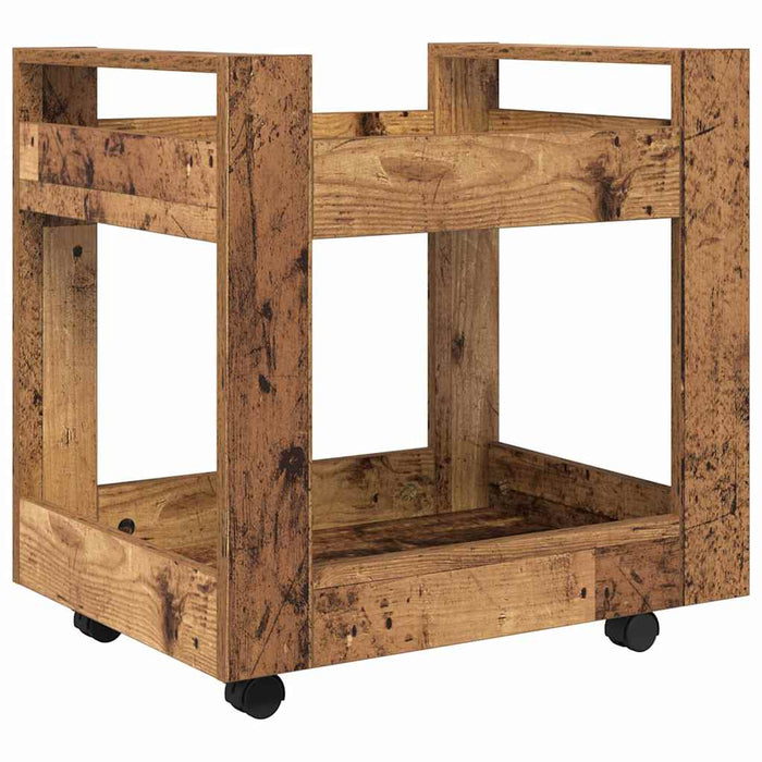Cărucior Birou Lemn Vechi 60 x 45 x 60 cm Lemn compozit - WALTI WALTI