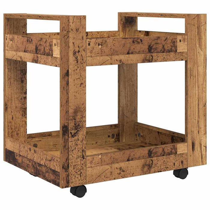 Cărucior Birou Lemn Vechi 60 x 45 x 60 cm Lemn compozit - WALTI WALTI