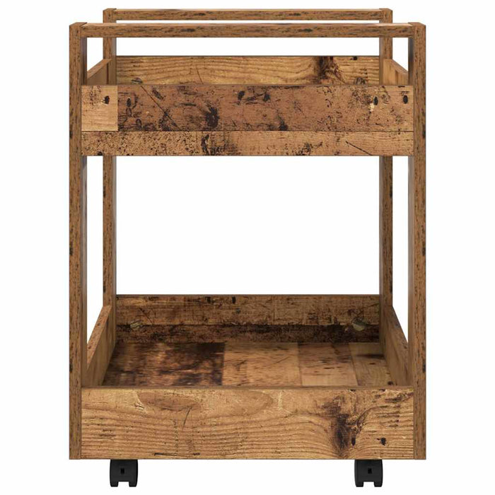Cărucior Birou Lemn Vechi 60 x 45 x 60 cm Lemn compozit - WALTI WALTI