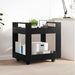 Cărucior Birou Stejar Negru 60 x 45 x 60 cm Lemn compozit - WALTI WALTI