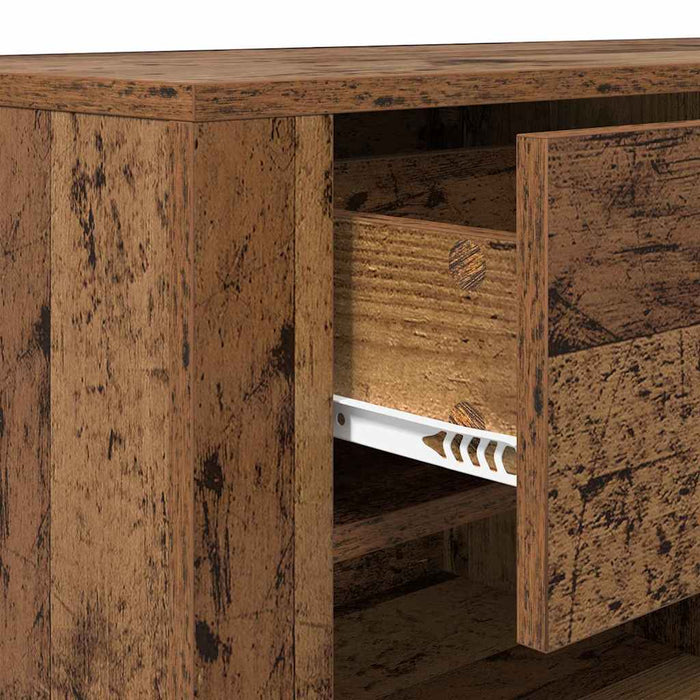 Cabinet TV cu sertar Lemn Vechi 100 x 35 x 40 cm Lemn compozit - WALTI WALTI