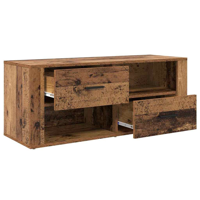 Cabinet TV cu sertar Lemn Vechi 100 x 35 x 40 cm Lemn compozit - WALTI WALTI