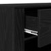Cabinet TV Stejar Negru 100 x 35 x 40 cm Lemn compozit - WALTI WALTI