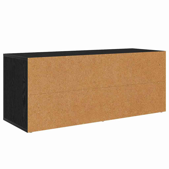 Cabinet TV Stejar Negru 100 x 35 x 40 cm Lemn compozit - WALTI WALTI