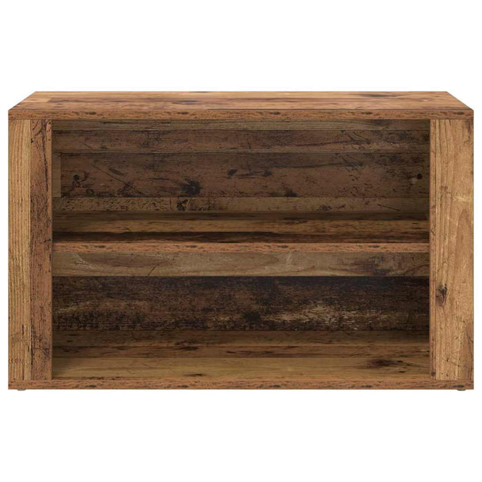 Raft pentru încălțăminte cu raft Lemn vechi 75 x 35 x 45 cm - WALTI WALTI