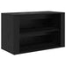 Raft pentru încălțăminte cu raft Stejar negru 75 x 35 x 45 cm - WALTI WALTI