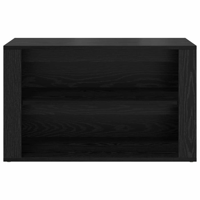 Raft pentru încălțăminte cu raft Stejar negru 75 x 35 x 45 cm - WALTI WALTI