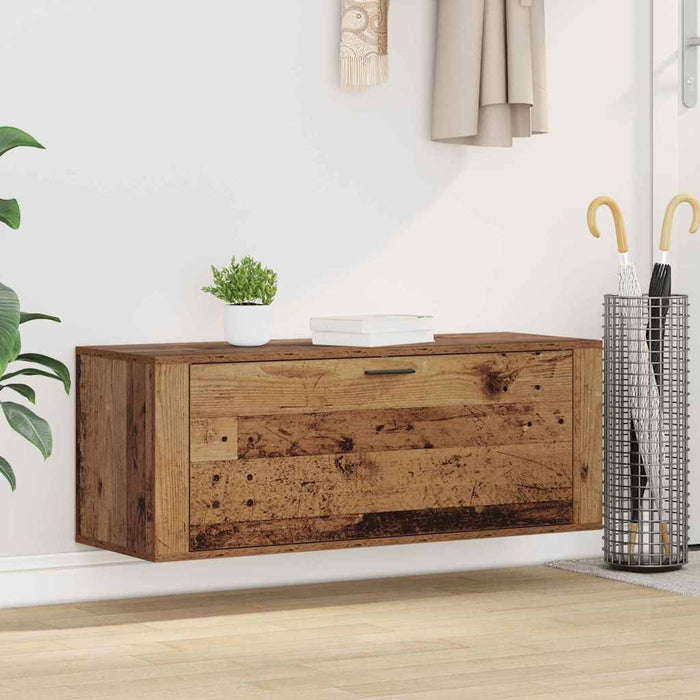 Dulap pentru pantofi Lemn vechi 100 x 35 x 38 cm Lemn compozit - WALTI WALTI