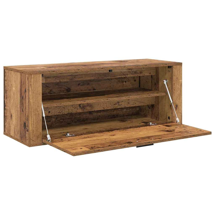Dulap pentru pantofi Lemn vechi 100 x 35 x 38 cm Lemn compozit - WALTI WALTI