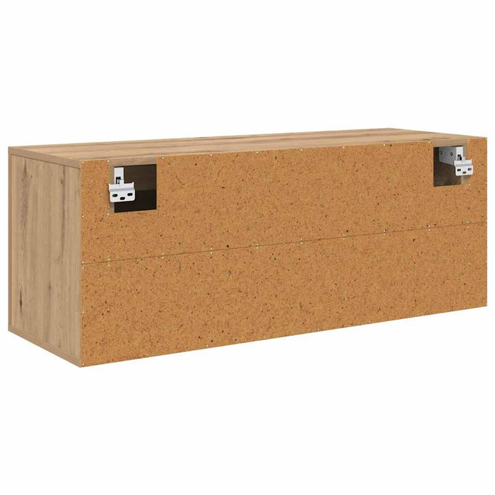 Dulap pentru pantofi cu raft stejar artizanal 100 x 35 x 38 cm - WALTI WALTI