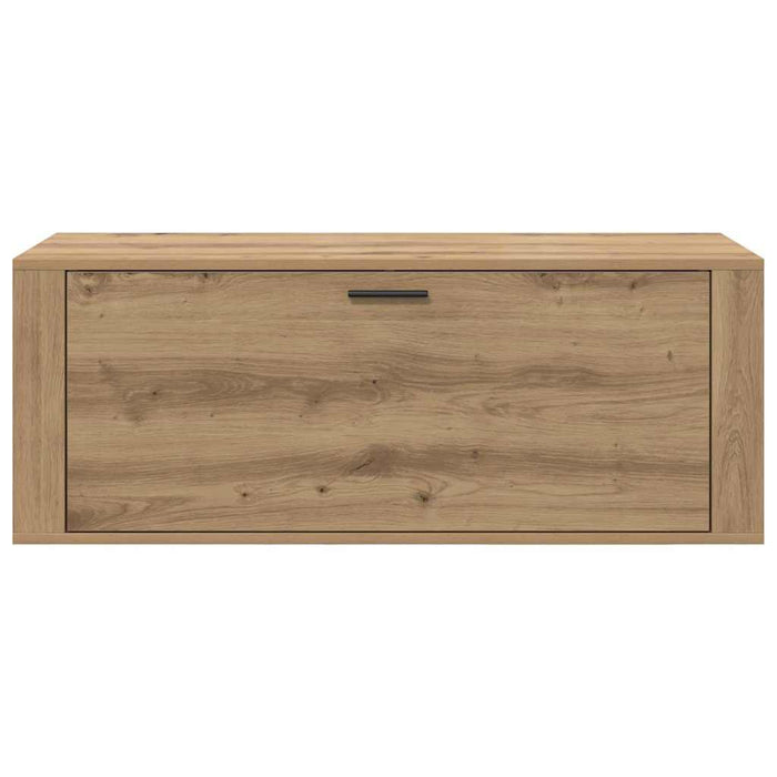Dulap pentru pantofi cu raft stejar artizanal 100 x 35 x 38 cm - WALTI WALTI