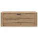 Dulap pentru pantofi cu raft stejar artizanal 100 x 35 x 38 cm - WALTI WALTI