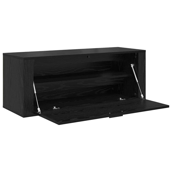 Dulap pentru pantofi cu raft Stejar negru 100 x 35 x 38 cm - WALTI WALTI