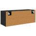 Dulap pentru pantofi cu raft Stejar negru 100 x 35 x 38 cm - WALTI WALTI