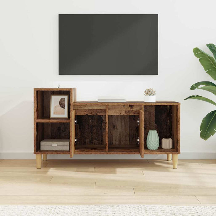 Cabinet TV Lemn Vechi 100 x 35 x 55 cm Lemn compozit - WALTI WALTI
