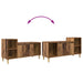 Cabinet TV Lemn Vechi 100 x 35 x 55 cm Lemn compozit - WALTI WALTI
