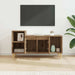 Cabinet TV Stejar Artizanal 100 x 35 x 55 cm Lemn compozit - WALTI WALTI