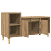 Cabinet TV Stejar Artizanal 100 x 35 x 55 cm Lemn compozit - WALTI WALTI